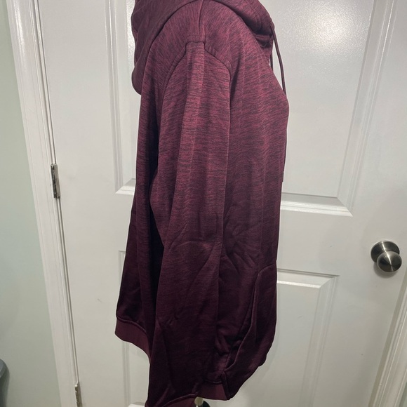 Under Armour Burgundy Pullover Hoodie CB-20 - Picture 5 of 7